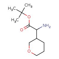 tert-butyl 2-amino-2-(oxan-3-yl)acetate