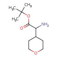 tert-butyl 2-amino-2-(oxan-4-yl)acetate
