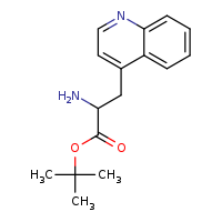 tert-butyl 2-amino-3-(quinolin-4-yl)propanoate