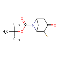tert-butyl 2-fluoro-3-oxo-6-azabicyclo[3.1.1]heptane-6-carboxylate