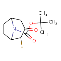 tert-butyl 2-fluoro-3-oxo-8-azabicyclo[3.2.1]octane-8-carboxylate