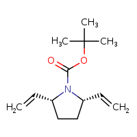 tert-butyl (2R,5S)-2,5-diethenylpyrrolidine-1-carboxylate