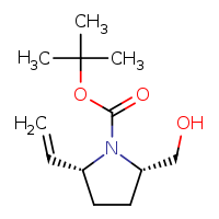 tert-butyl (2R,5S)-2-ethenyl-5-(hydroxymethyl)pyrrolidine-1-carboxylate