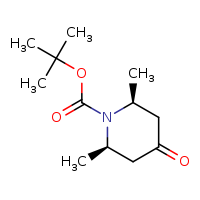 tert-butyl (2R,6S)-2,6-dimethyl-4-oxopiperidine-1-carboxylate