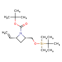 tert-butyl (2S,4R)-2-{[(tert-butyldimethylsilyl)oxy]methyl}-4-ethenylazetidine-1-carboxylate
