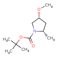 tert-butyl (2S,4R)-4-methoxy-2-methylpyrrolidine-1-carboxylate