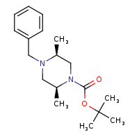 tert-butyl (2S,5S)-4-benzyl-2,5-dimethylpiperazine-1-carboxylate