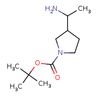 tert-butyl 3-(1-aminoethyl)pyrrolidine-1-carboxylate