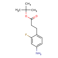 tert-butyl 3-(4-amino-2-fluorophenyl)propanoate