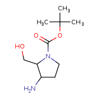 tert-butyl 3-amino-2-(hydroxymethyl)pyrrolidine-1-carboxylate