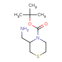 tert-butyl 3-(aminomethyl)thiomorpholine-4-carboxylate