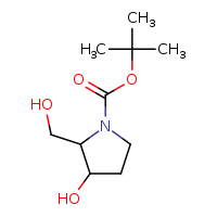 tert-butyl 3-hydroxy-2-(hydroxymethyl)pyrrolidine-1-carboxylate