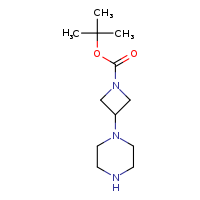 tert-butyl 3-(piperazin-1-yl)azetidine-1-carboxylate