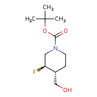 tert-butyl (3R,4R)-3-fluoro-4-(hydroxymethyl)piperidine-1-carboxylate