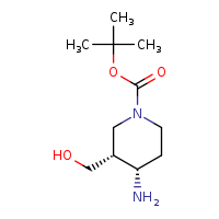 tert-butyl (3R,4S)-4-amino-3-(hydroxymethyl)piperidine-1-carboxylate