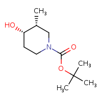 tert-butyl (3R,4S)-4-hydroxy-3-methylpiperidine-1-carboxylate