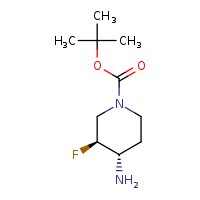 tert-butyl (3S,4S)-4-amino-3-fluoropiperidine-1-carboxylate