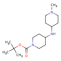 tert-butyl 4-[(1-methylpiperidin-4-yl)amino]piperidine-1-carboxylate