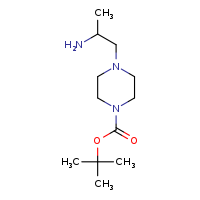 tert-butyl 4-(2-aminopropyl)piperazine-1-carboxylate