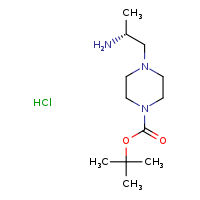tert-butyl 4-[(2R)-2-aminopropyl]piperazine-1-carboxylate hydrochloride