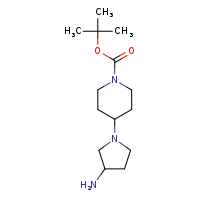 tert-butyl 4-(3-aminopyrrolidin-1-yl)piperidine-1-carboxylate