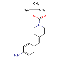 tert-butyl 4-[(4-aminophenyl)methylidene]piperidine-1-carboxylate