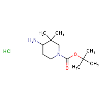 tert-butyl 4-amino-3,3-dimethylpiperidine-1-carboxylate hydrochloride