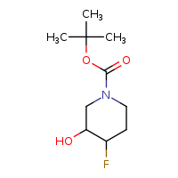 tert-butyl 4-fluoro-3-hydroxypiperidine-1-carboxylate