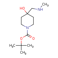 tert-butyl 4-hydroxy-4-[(methylamino)methyl]piperidine-1-carboxylate
