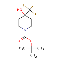 tert-butyl 4-hydroxy-4-(trifluoromethyl)piperidine-1-carboxylate