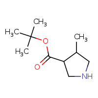 tert-butyl 4-methylpyrrolidine-3-carboxylate