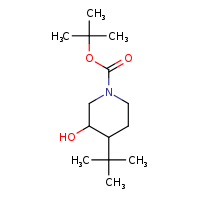 tert-butyl 4-tert-butyl-3-hydroxypiperidine-1-carboxylate