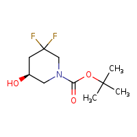 tert-butyl (5S)-3,3-difluoro-5-hydroxypiperidine-1-carboxylate