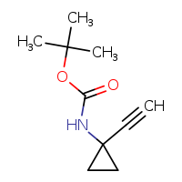 tert-butyl N-(1-ethynylcyclopropyl)carbamate