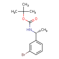 tert-butyl N-[(1R)-1-(3-bromophenyl)ethyl]carbamate
