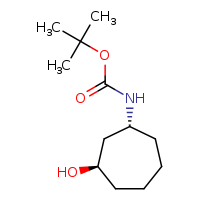 tert-butyl N-[(1R,3R)-3-hydroxycycloheptyl]carbamate