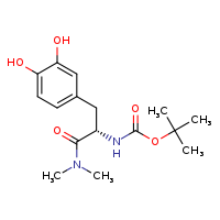 tert-butyl N-[(1S)-2-(3,4-dihydroxyphenyl)-1-(dimethylcarbamoyl)ethyl]carbamate