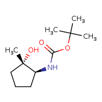 tert-butyl N-[(1S,2S)-2-hydroxy-2-methylcyclopentyl]carbamate