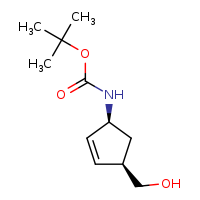 tert-butyl N-[(1S,4R)-4-(hydroxymethyl)cyclopent-2-en-1-yl]carbamate