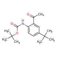 tert-butyl N-(2-acetyl-4-tert-butylphenyl)carbamate