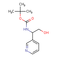 tert-butyl N-[2-hydroxy-1-(pyridin-3-yl)ethyl]carbamate