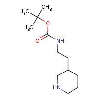tert-butyl N-[2-(piperidin-3-yl)ethyl]carbamate