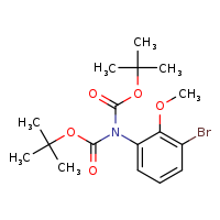 tert-butyl N-(3-bromo-2-methoxyphenyl)-N-(tert-butoxycarbonyl)carbamate