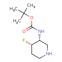 tert-butyl N-[(3R,4S)-4-fluoropiperidin-3-yl]carbamate