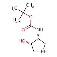 tert-butyl N-[(3R,4S)-4-hydroxypyrrolidin-3-yl]carbamate