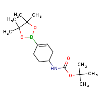 tert-butyl N-[4-(4,4,5,5-tetramethyl-1,3,2-dioxaborolan-2-yl)cyclohex-3-en-1-yl]carbamate