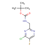 tert-butyl N-[(4-chloro-5-fluoropyrimidin-2-yl)methyl]carbamate
