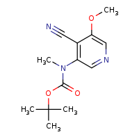 tert-butyl N-(4-cyano-5-methoxypyridin-3-yl)-N-methylcarbamate