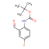 tert-butyl N-(4-fluoro-2-formylphenyl)carbamate