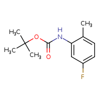 tert-butyl N-(5-fluoro-2-methylphenyl)carbamate